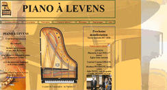 Desktop Screenshot of pianoalevens.fr